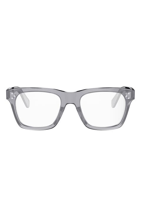 3 Dots 52mm Geometric Optical Glasses