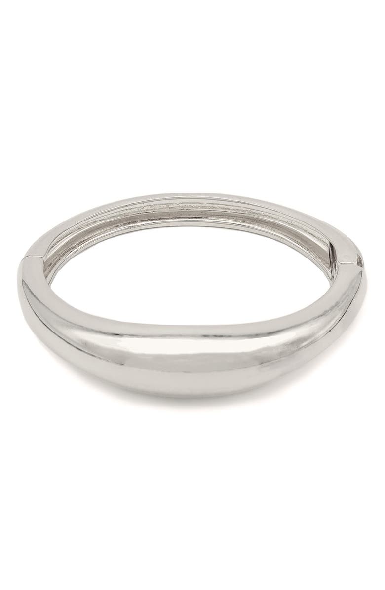 Petit Moments Siena Cuff Bracelet, Main, color, Silver