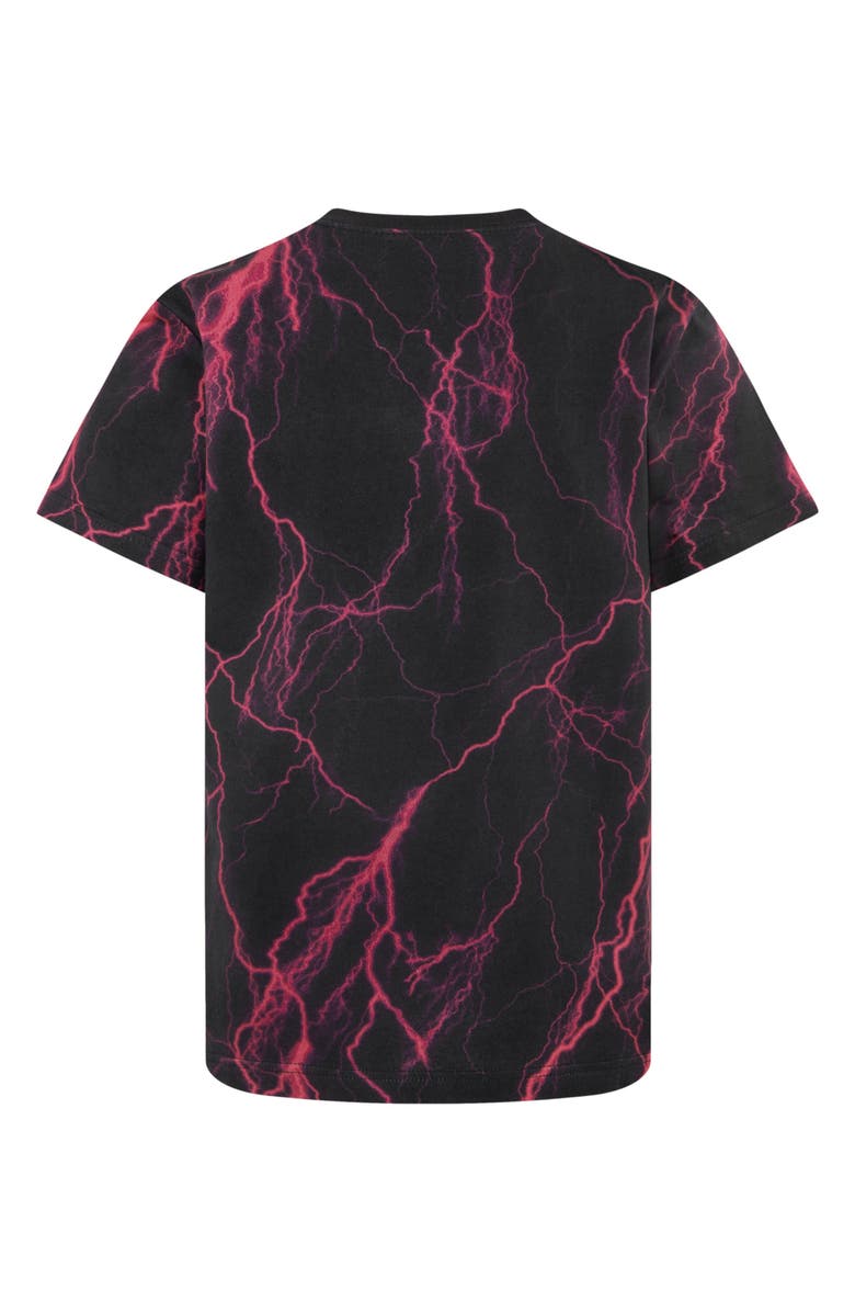 Jordan Kids' Lightning Print T-Shirt, Alternate, color,