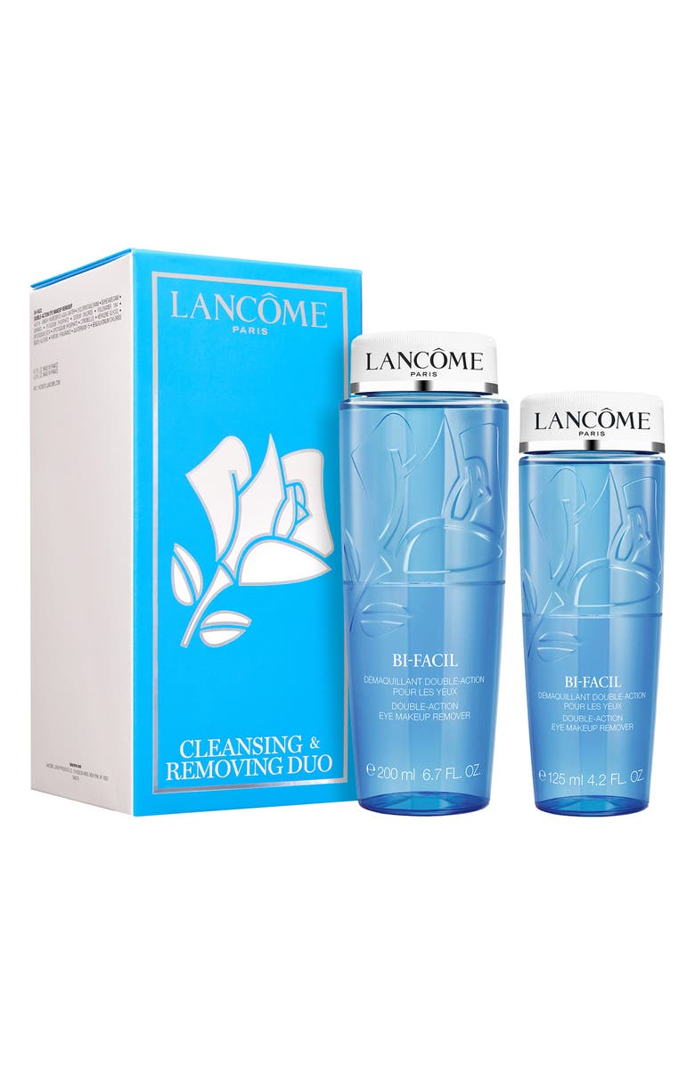 Lancôme Bi-Facil Double-Action Eye Makeup Remover for Sensitive Skin Duo (Limited Edition) $88 Value, Alternate, color, 