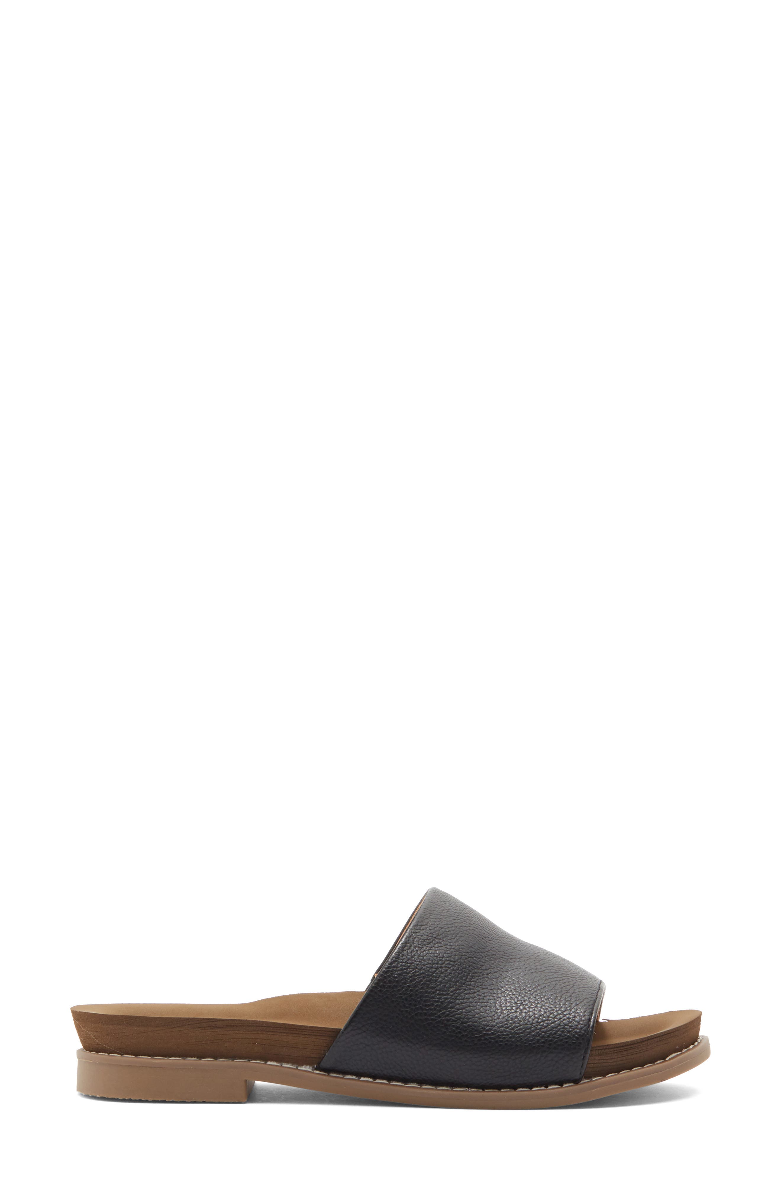 Yellow Box Premium Kalo Slide Sandal, Alternate, color, Black
