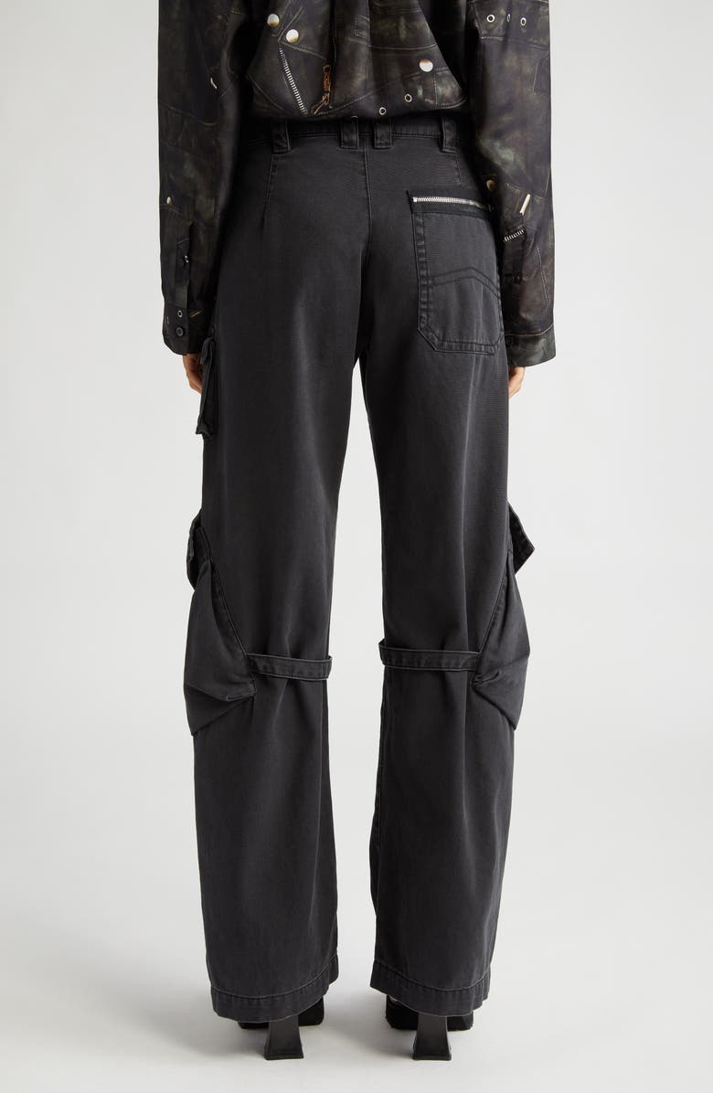 Acne Studios Potina Cotton Cargo Pants, Alternate, color, 