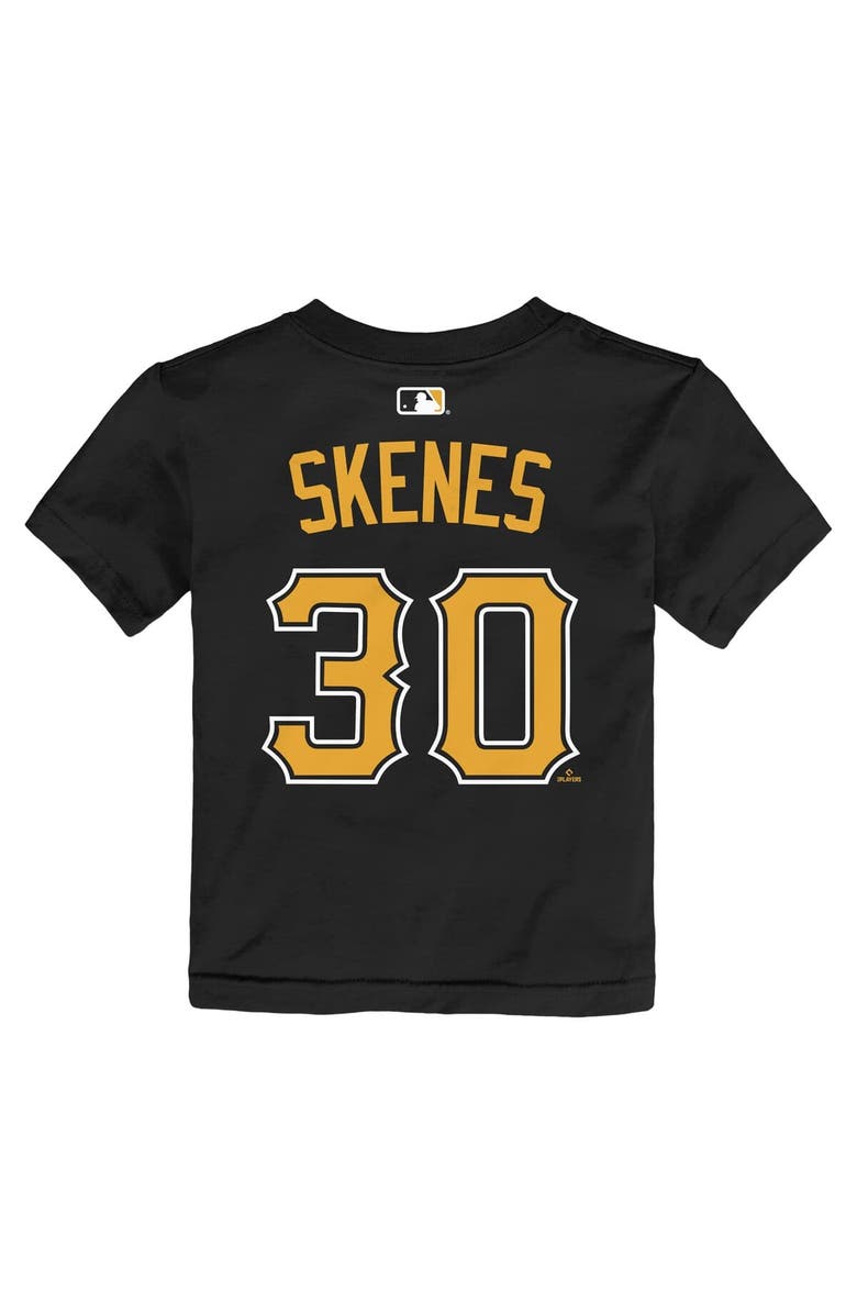 Nike Toddler Paul Skenes Black Pittsburgh Pirates Name & Number T-Shirt, Alternate, color, Black