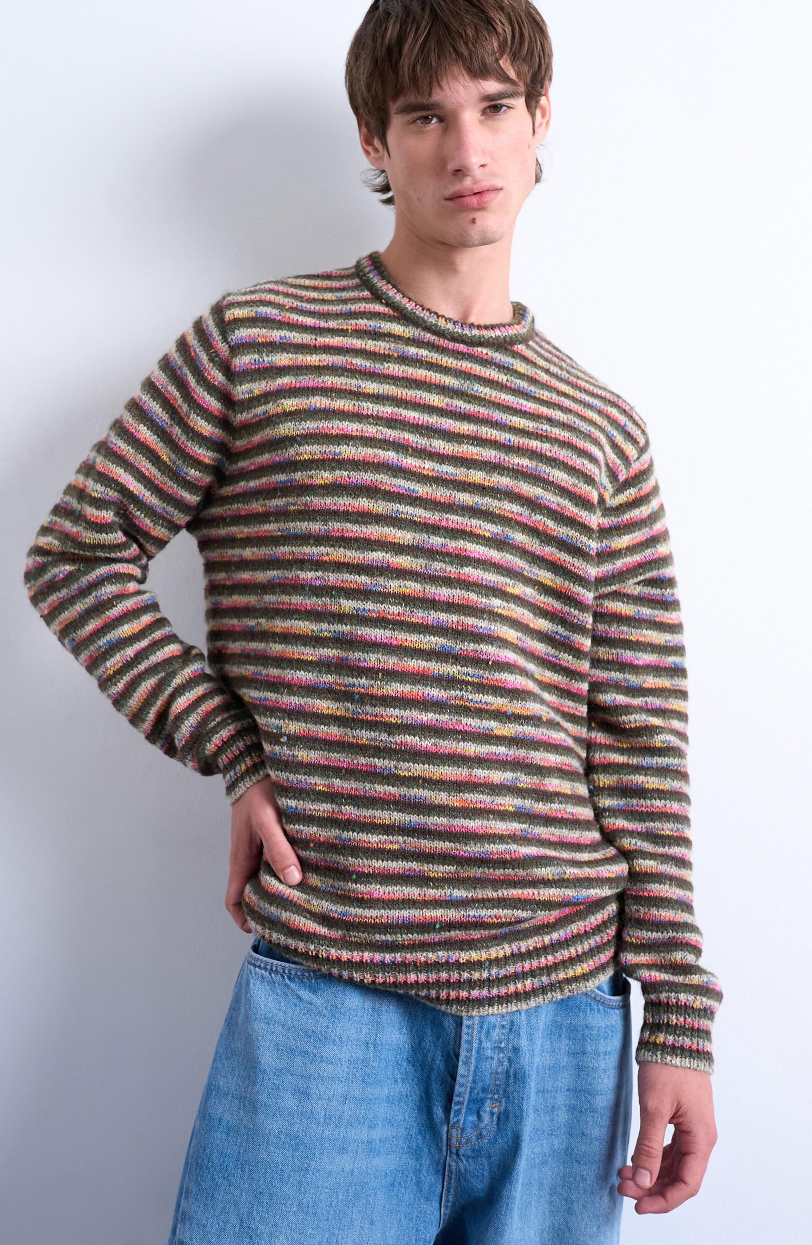 Twist Stripe Sweater
