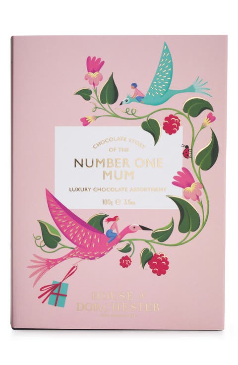 Number One Mom Book of 8 Assorted Chocolates