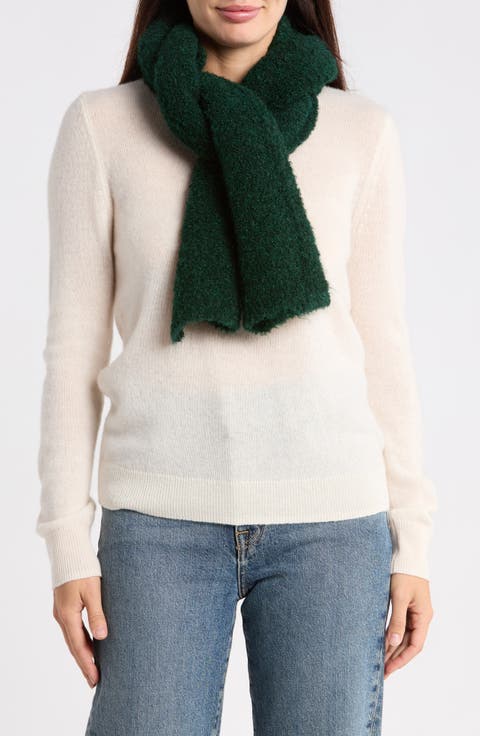 Brushed Bouclé Scarf