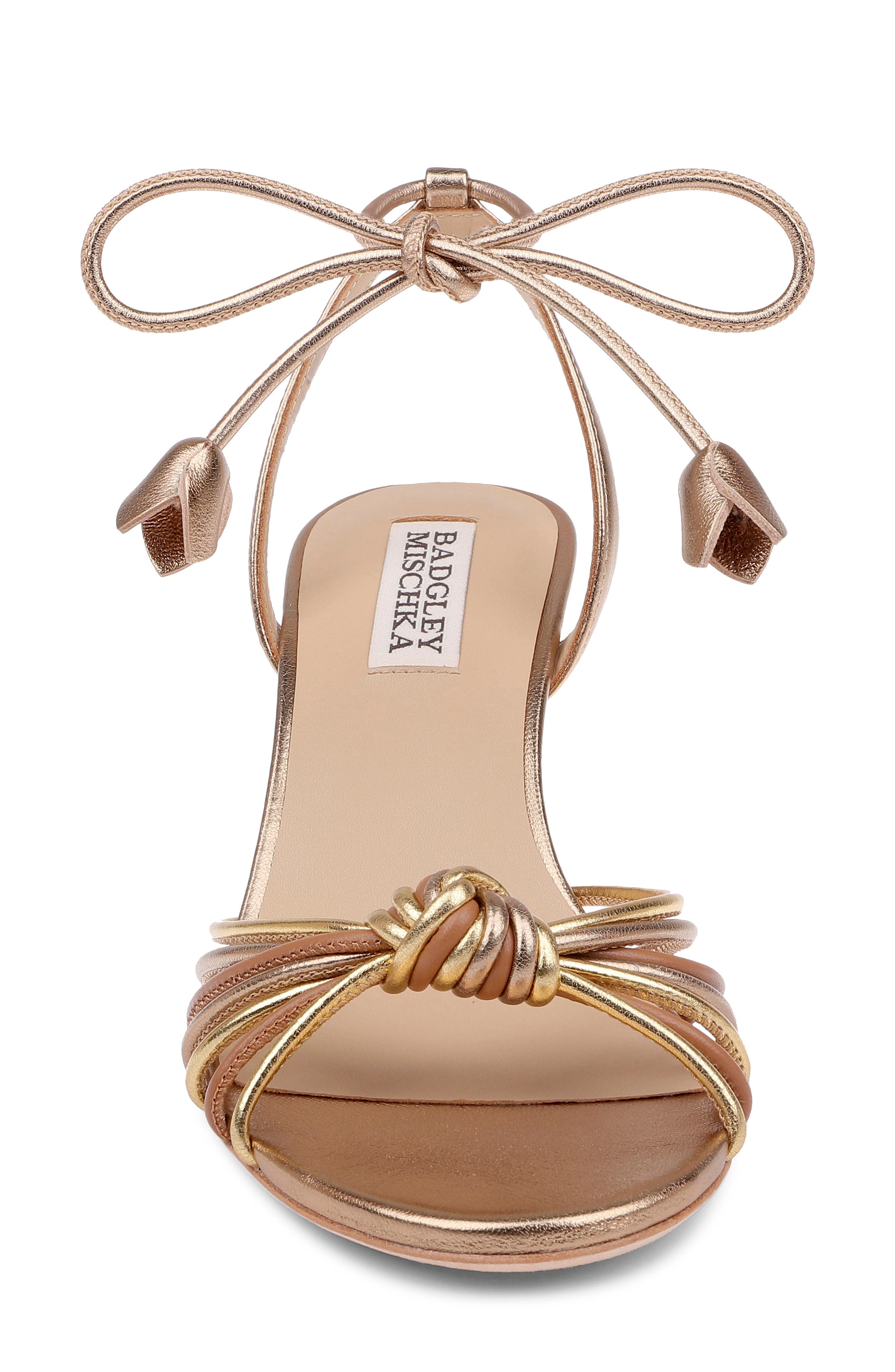 Yelena Ankle Wrap Sandal, Alternate, color, GOLD MULTI