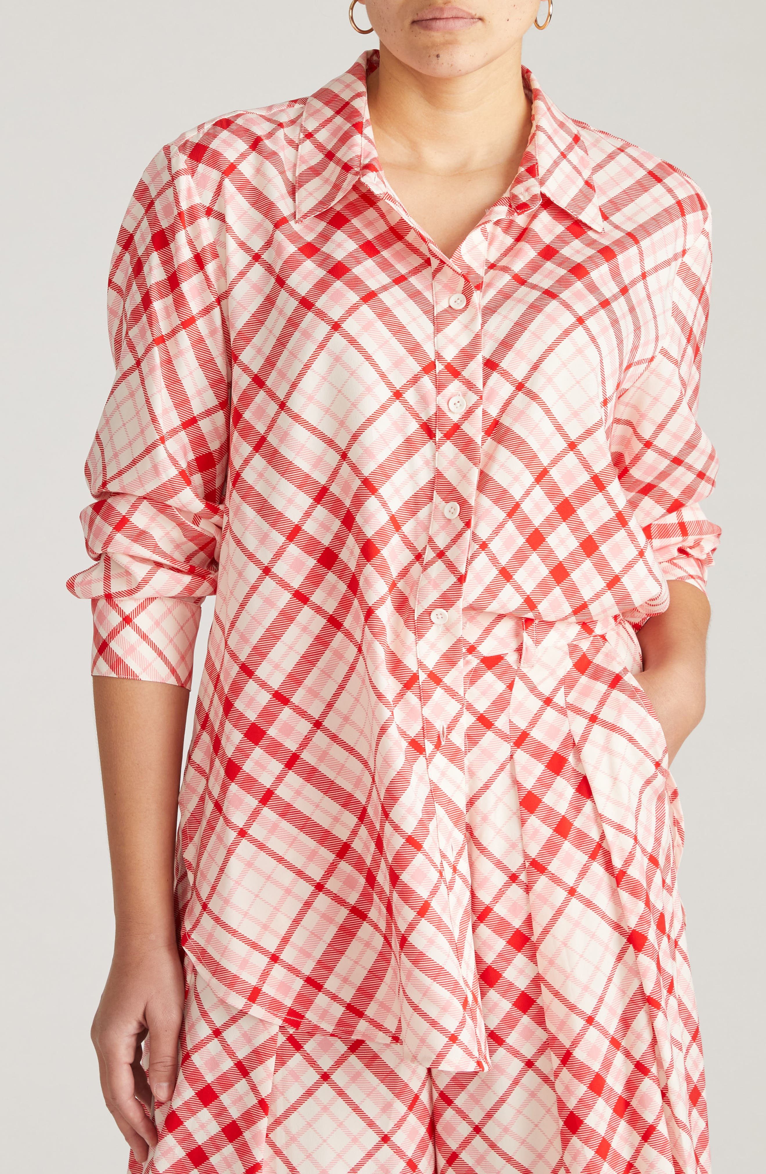 RED CHECK PRINT