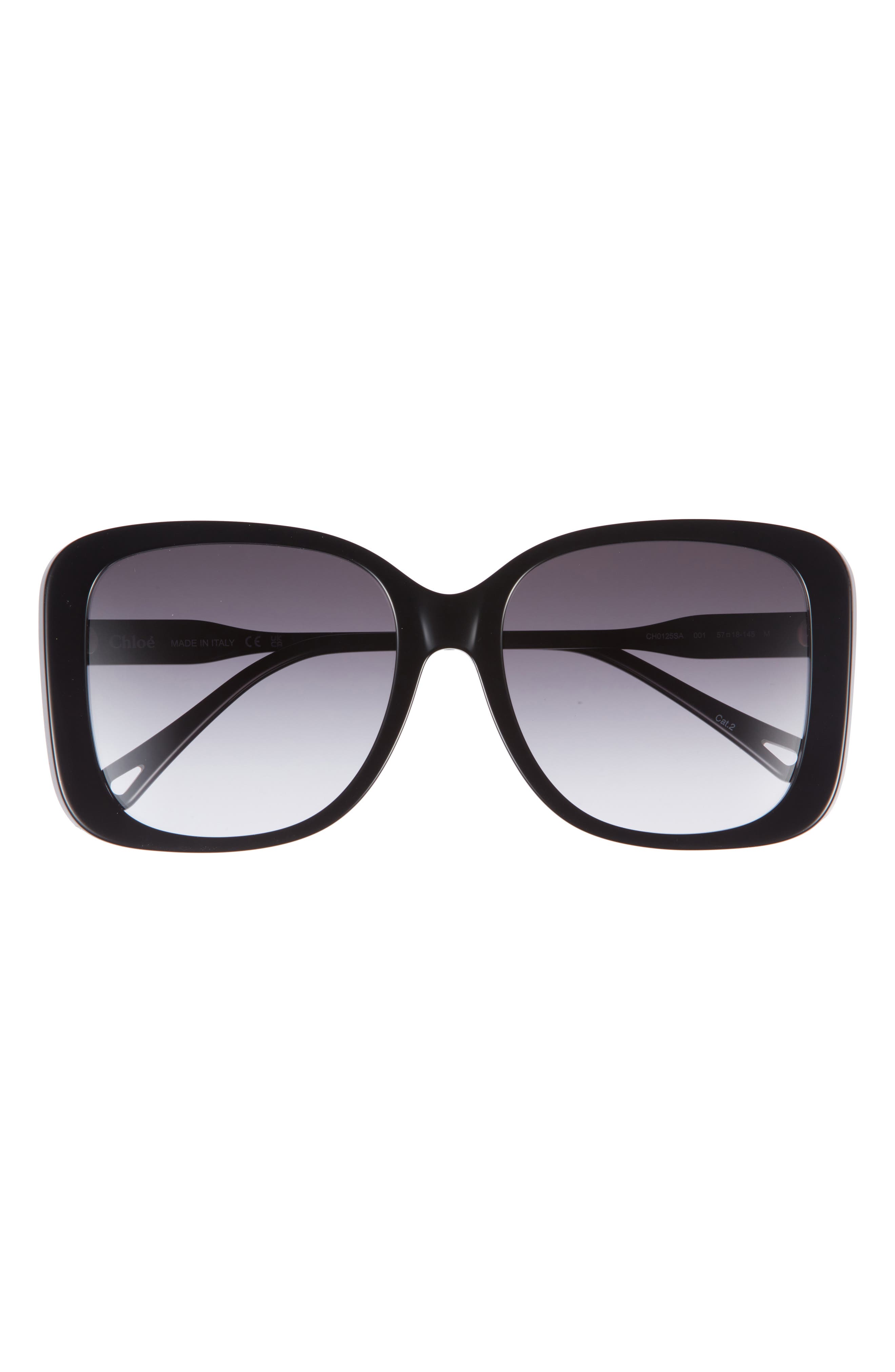 Chloé 57mm Square Sunglasses