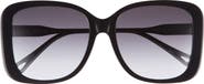Chloé 57mm Square Sunglasses