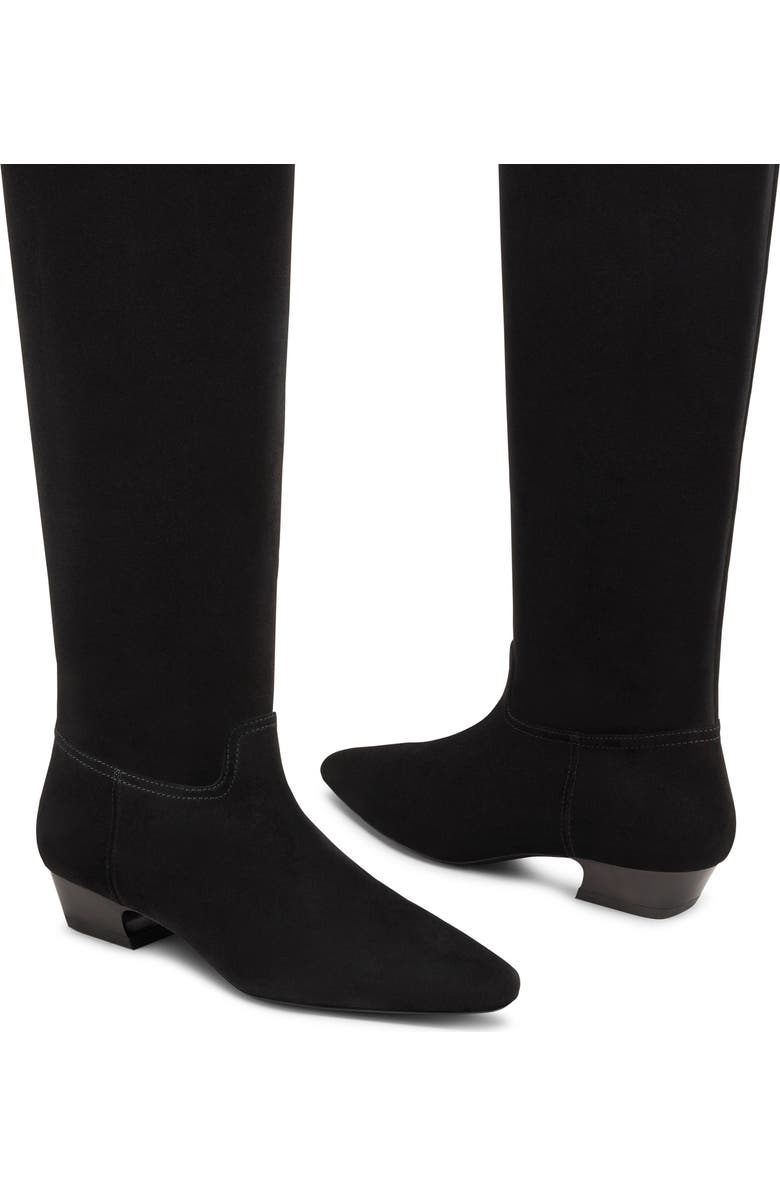 Stuart Weitzman Stassi Knee High Boot, Alternate, color, Black