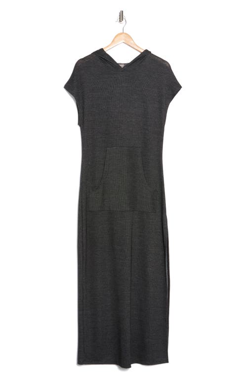 Go Couture Short Sleeve Hoodie Dress