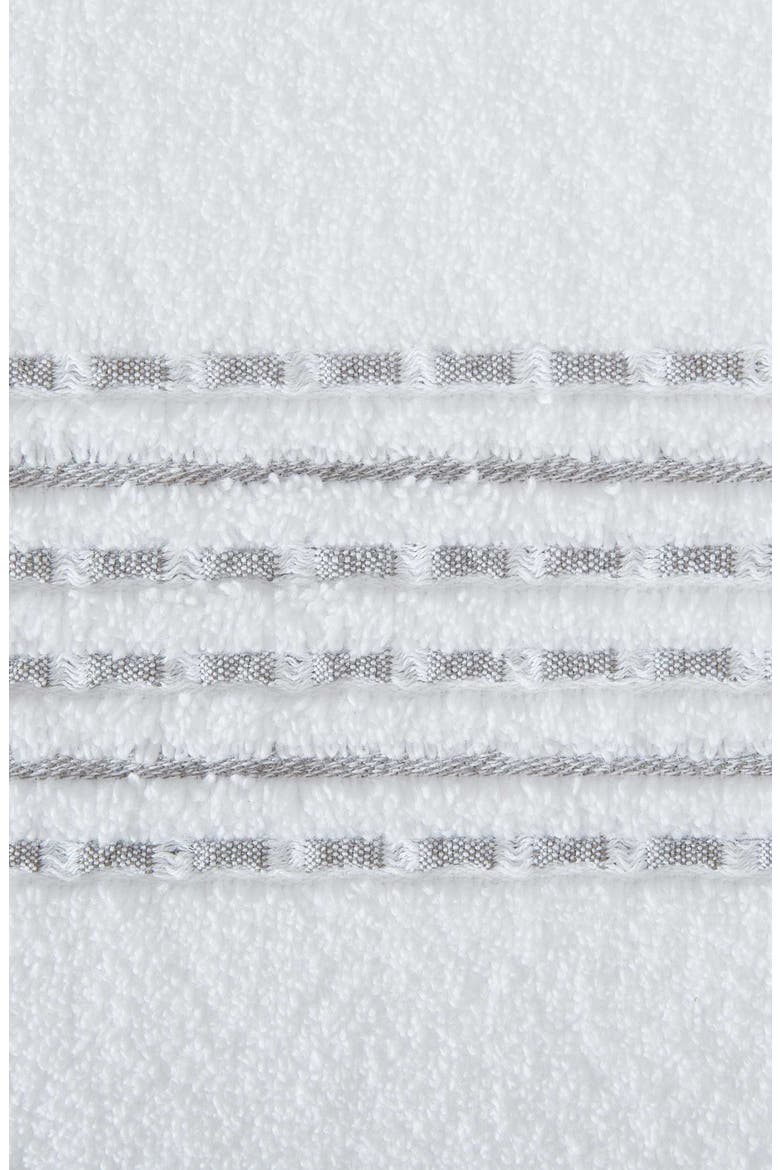 Cliff Side 3-Piece Towel Set, Alternate, color, WHITE/ GREY