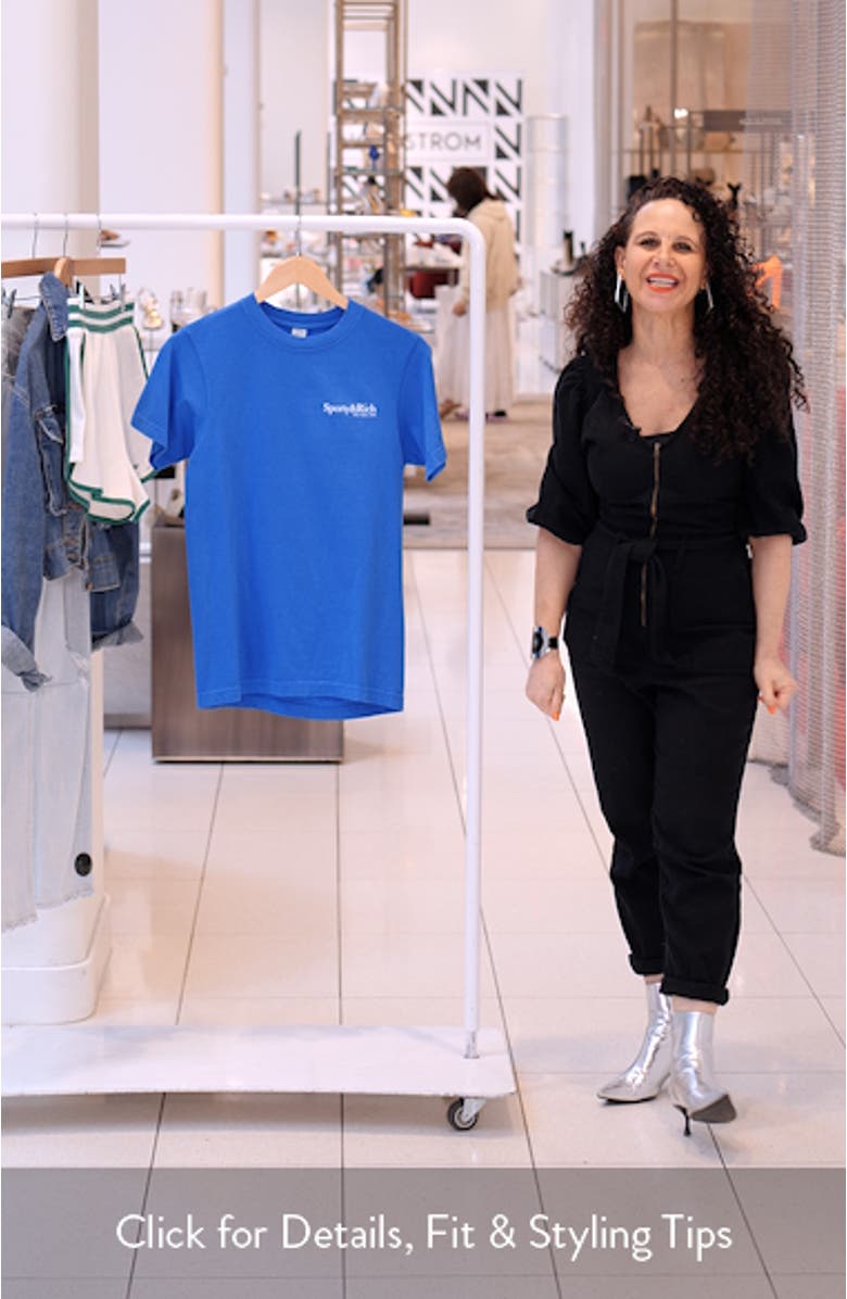 Health is Wealth Cotton Graphic T-Shirt, sales video thumbnail