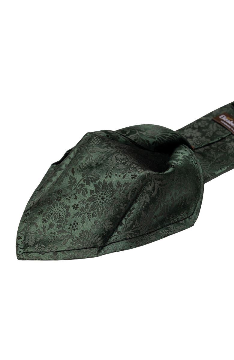 Elizabetta Goldoni - Extra Long  Silk Jacquard Tie for Men, Alternate, color, Green