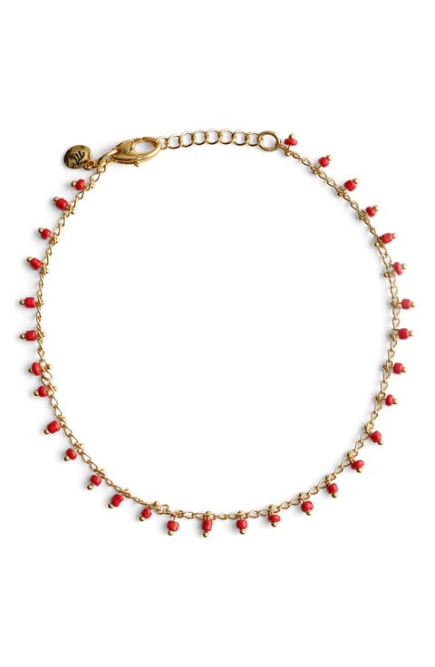 Enamel Chain Anklet