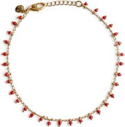 Madewell Enamel Chain Anklet