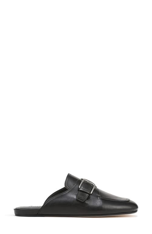 Vince Minetta Leather Buckle Mules In Multi