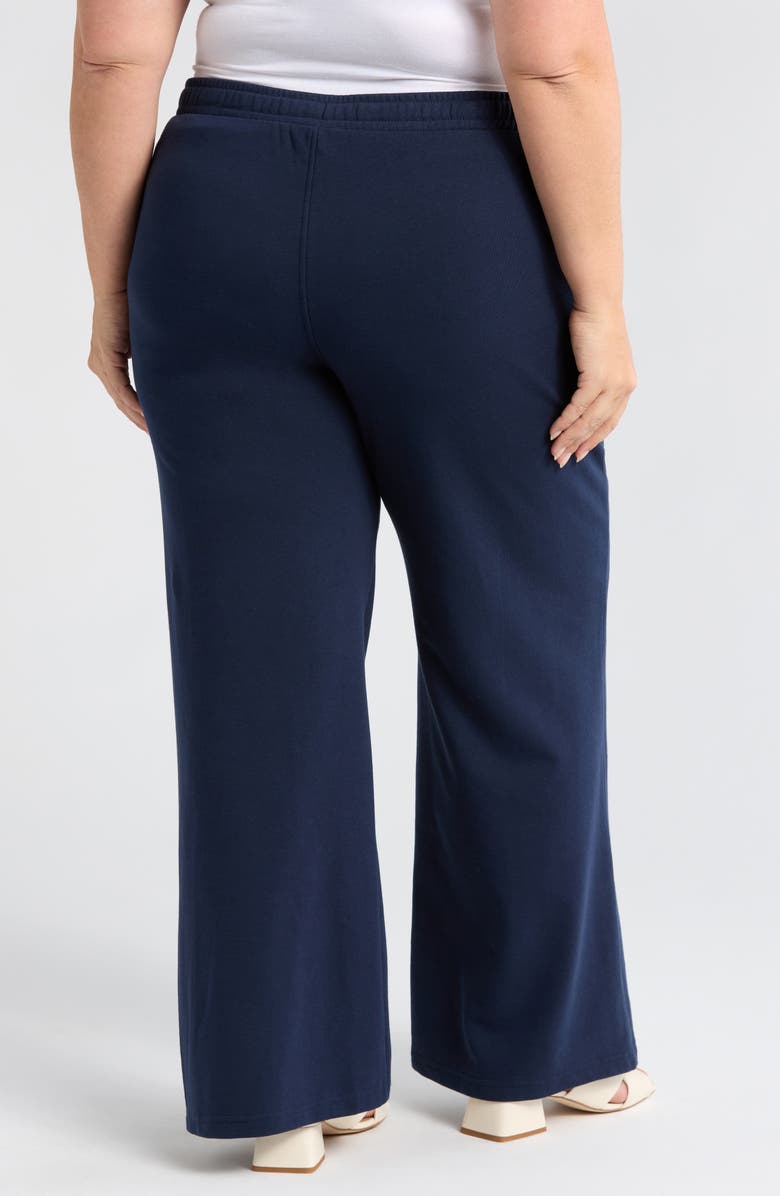 Caslon<sup>®</sup> Straight Leg Sweatpants, Alternate, color,