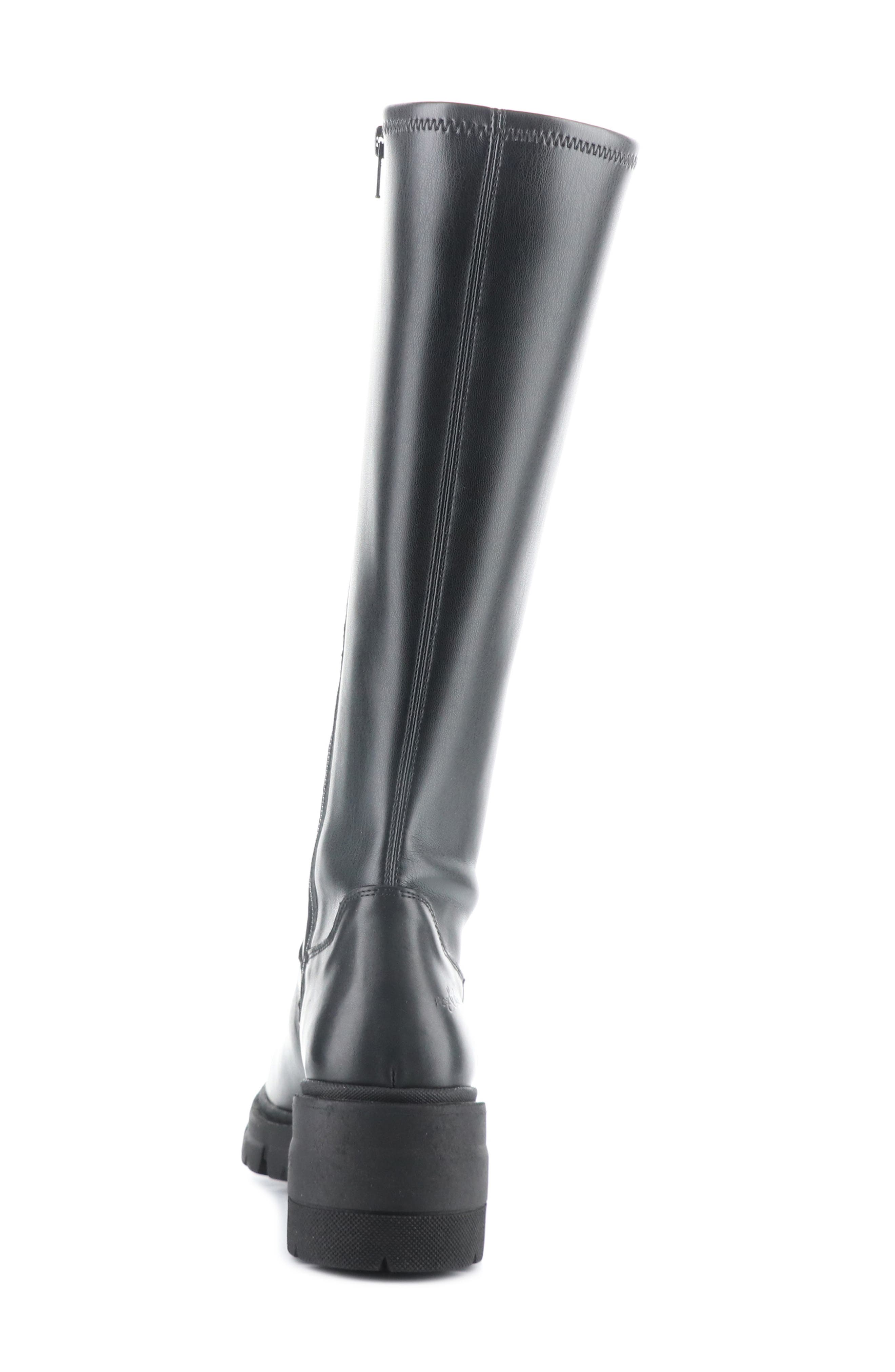 Bos. & Co. Brenna Waterproof Platform Knee High Boot, Alternate, color, Black