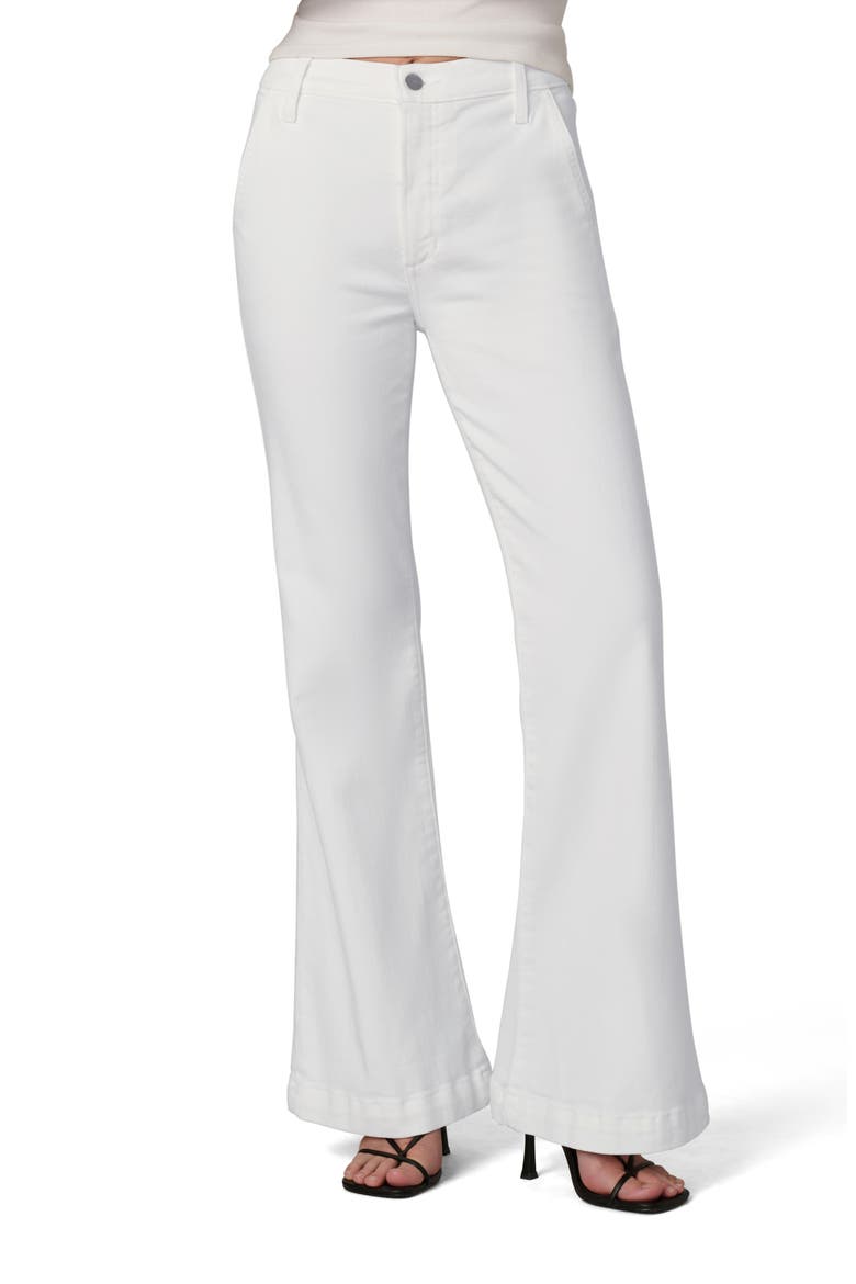 The Molly High Waist Flare Trouser Jeans, Main, color, WHITE