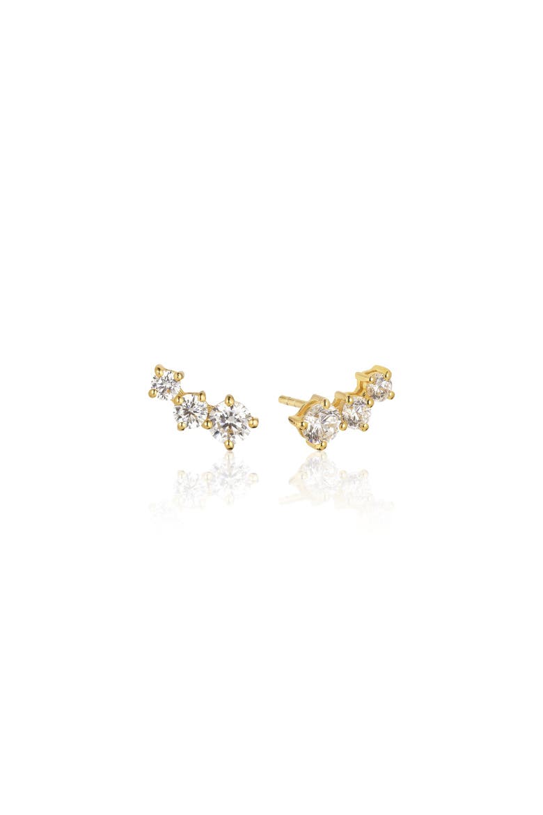 Earrings Belluno Piccolo, Main, color, 18k Gold Plate