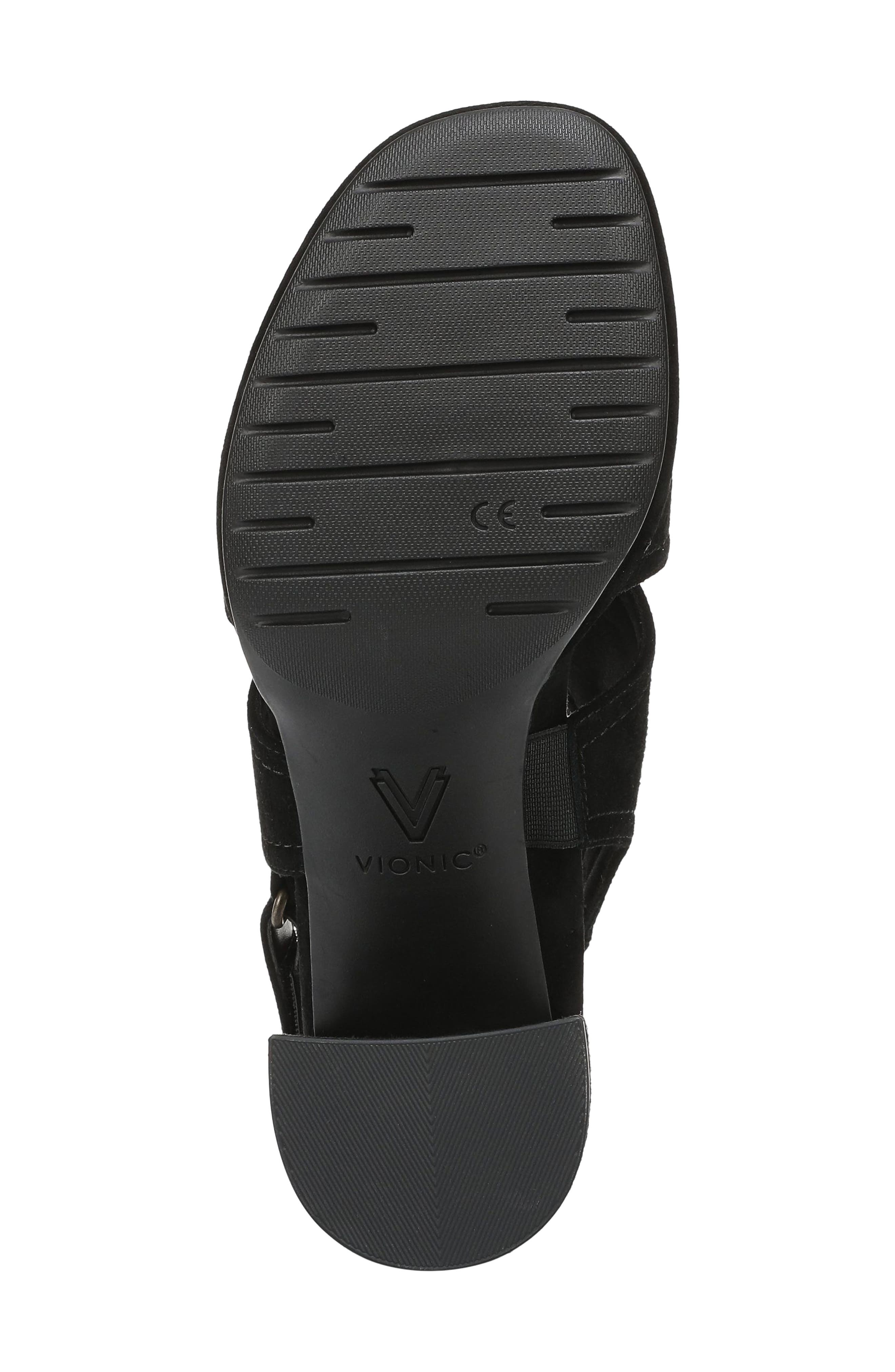 Vionic Bolinas Slingback Sandal, Alternate, color, Black