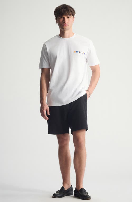 Brooklyn Industries Water Tower Graphic T-shirt In White