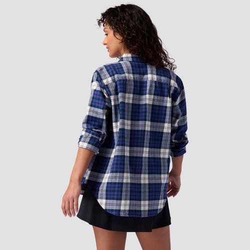 Backcountry Venture Classic Flannel Shirt In Blue
