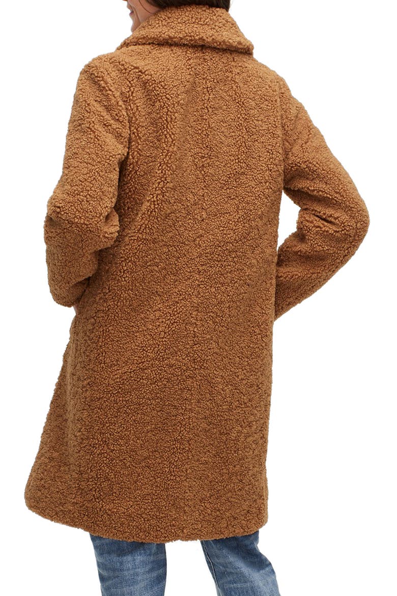 Teddy Topcoat, Alternate, color, WARM BRANDY