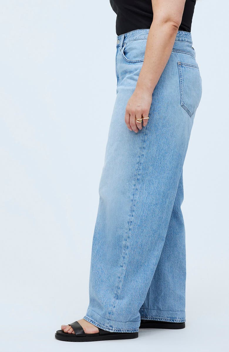 Madewell Airy Denim Edition Superwide Leg Jeans, Alternate, color, 