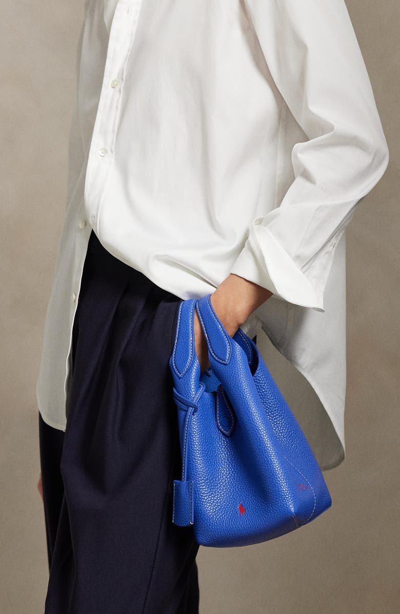 Polo Ralph Lauren Small Polo Play Crossbody Tote, Alternate, color, Jellyfish