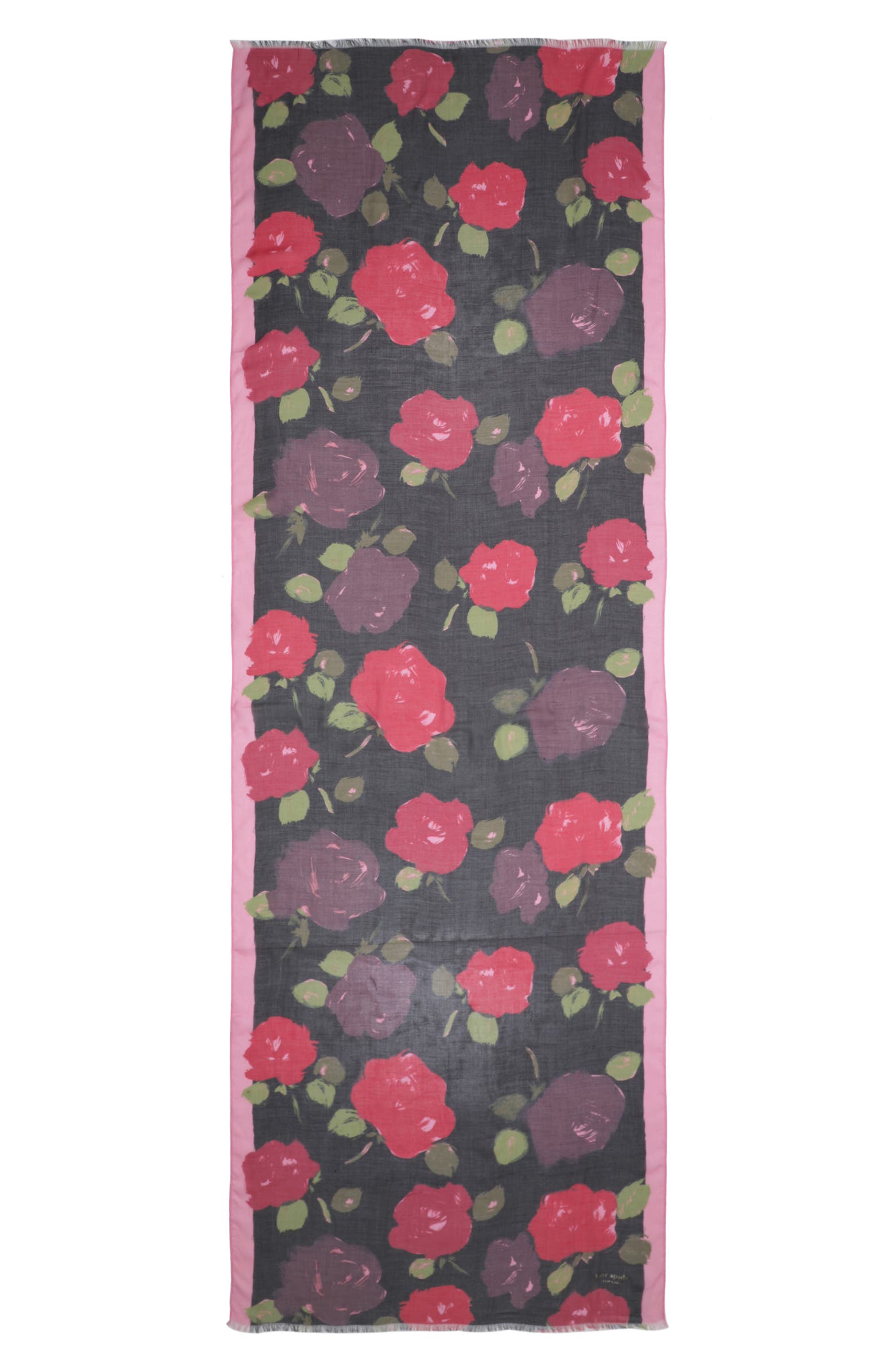 Kate Spade New York brushy rose oblong scarf | Nordstromrack