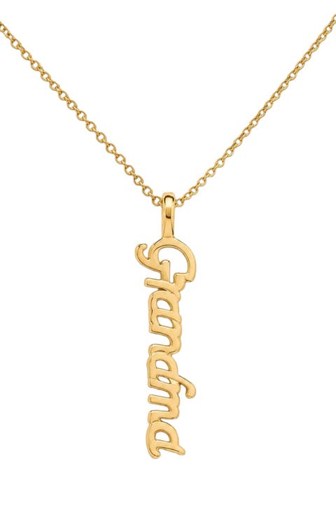 Grandma Charm Necklace