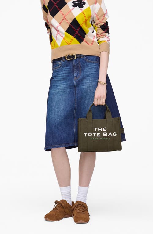 Marc Jacobs The Canvas Small Tote Bag In Green