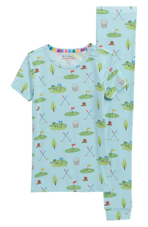 Kids' Gopher It Short Sleeve Two-Piece Fitted Pajamas (Baby & Toddler)