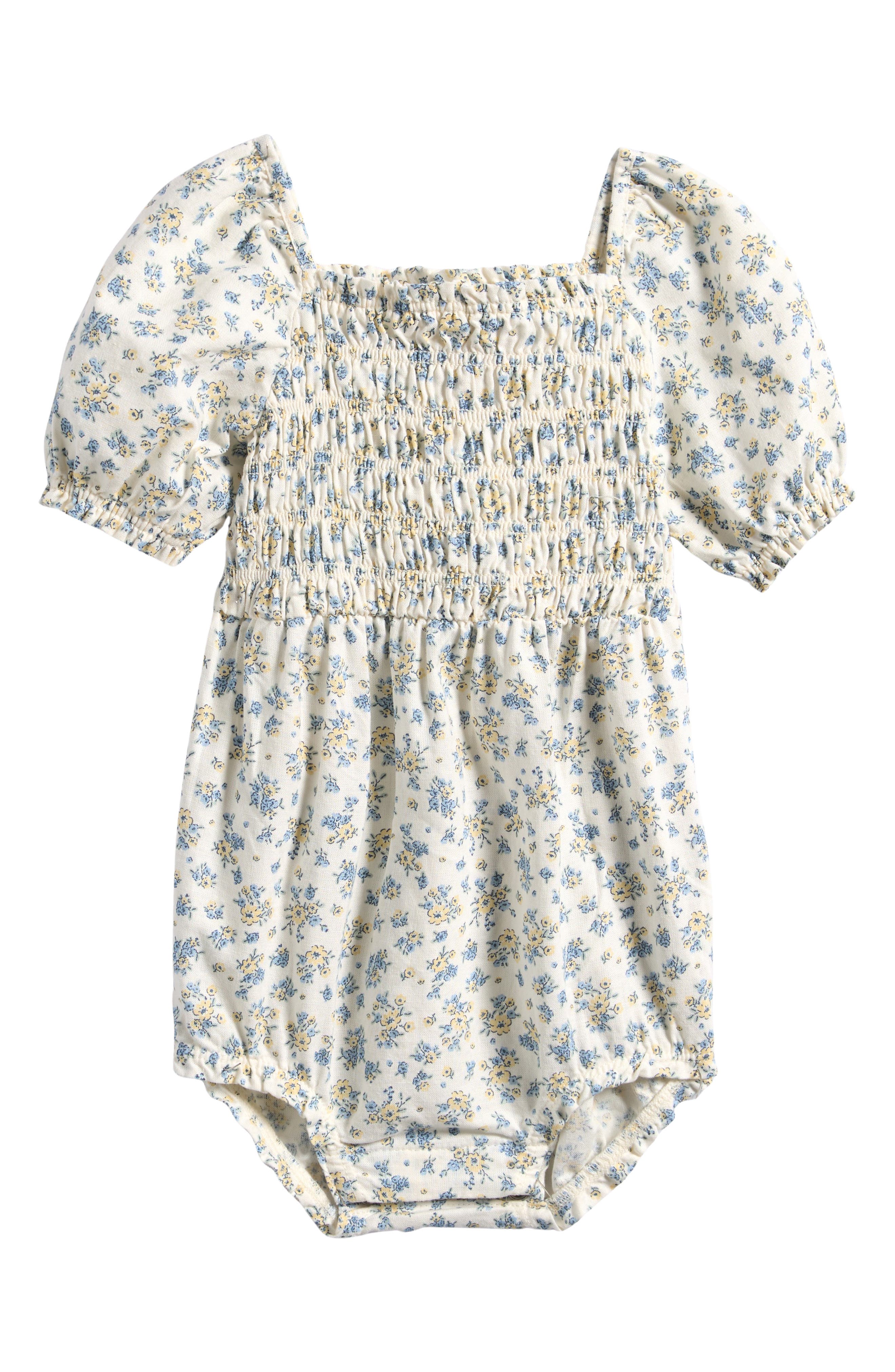 selected LP YELLOW BLUE FLORAL