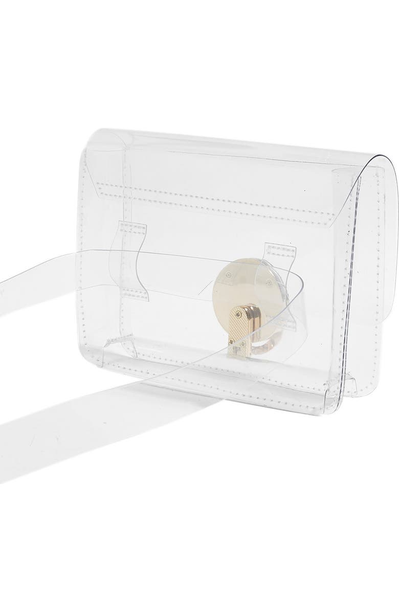 Topshop Dazzler Belt Bag, Alternate, color,