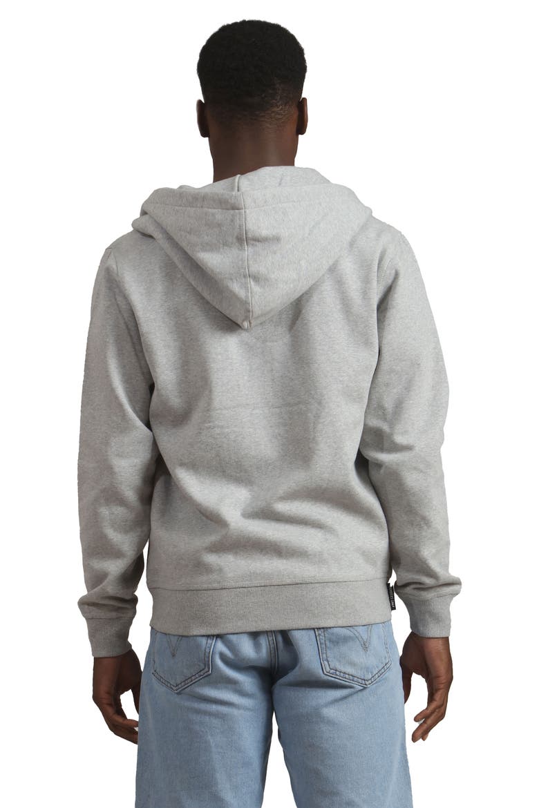 Brooklyn Zip-Up Hoodie, Alternate, color, Grey