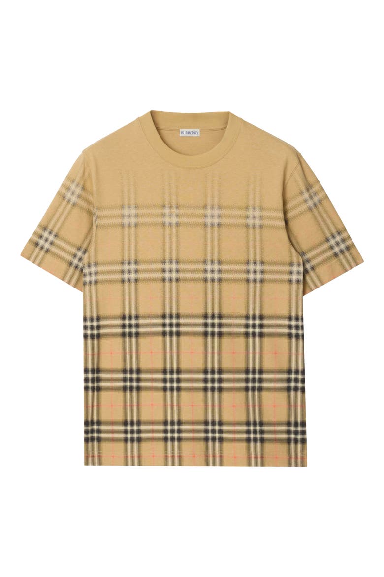 Burberry Ryan Dégradé Check T-Shirt (Men) | Nordstrom