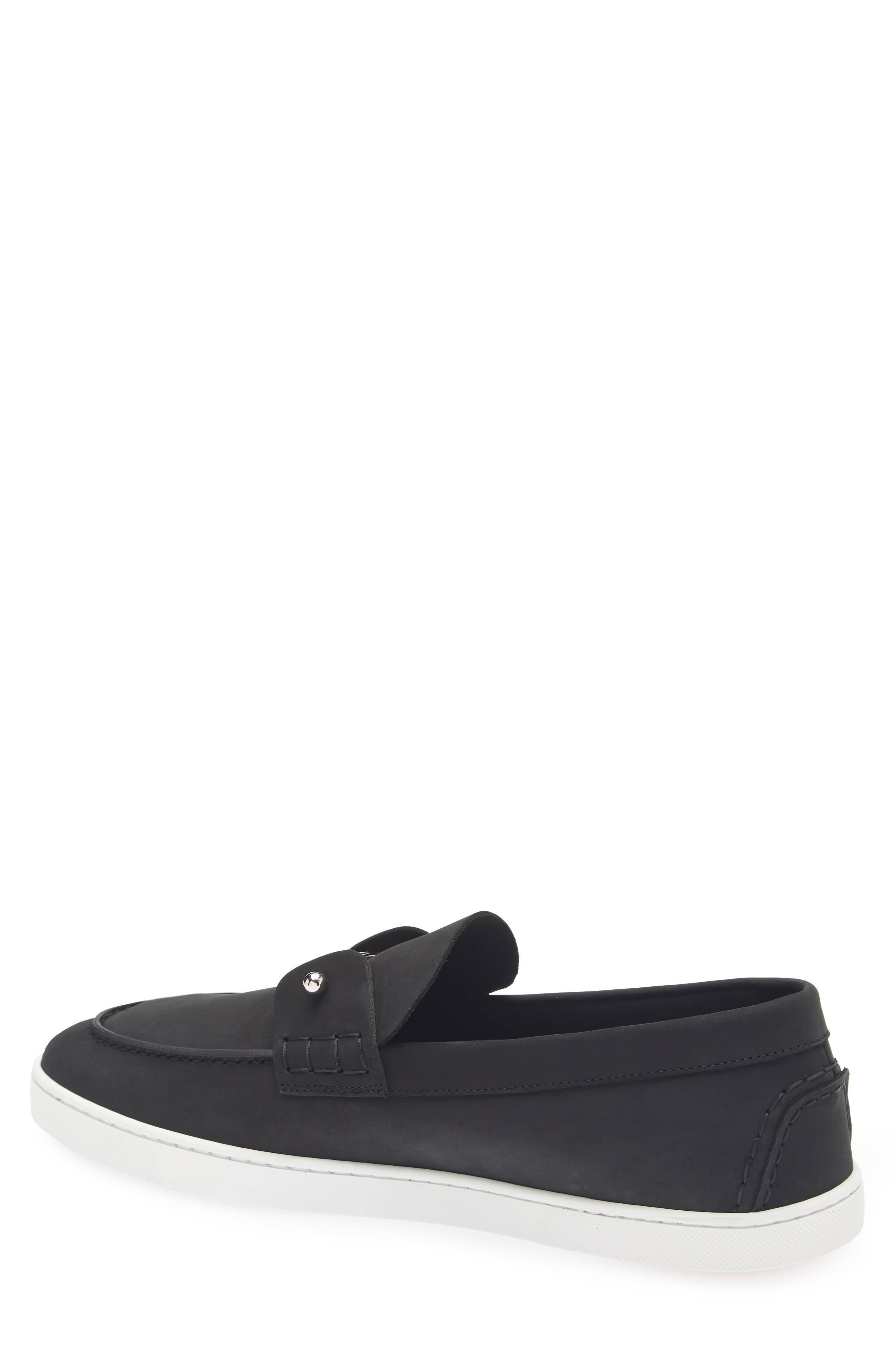 Chambeliboat Loafer, Alternate, color, BLACK/ LIN BLACK