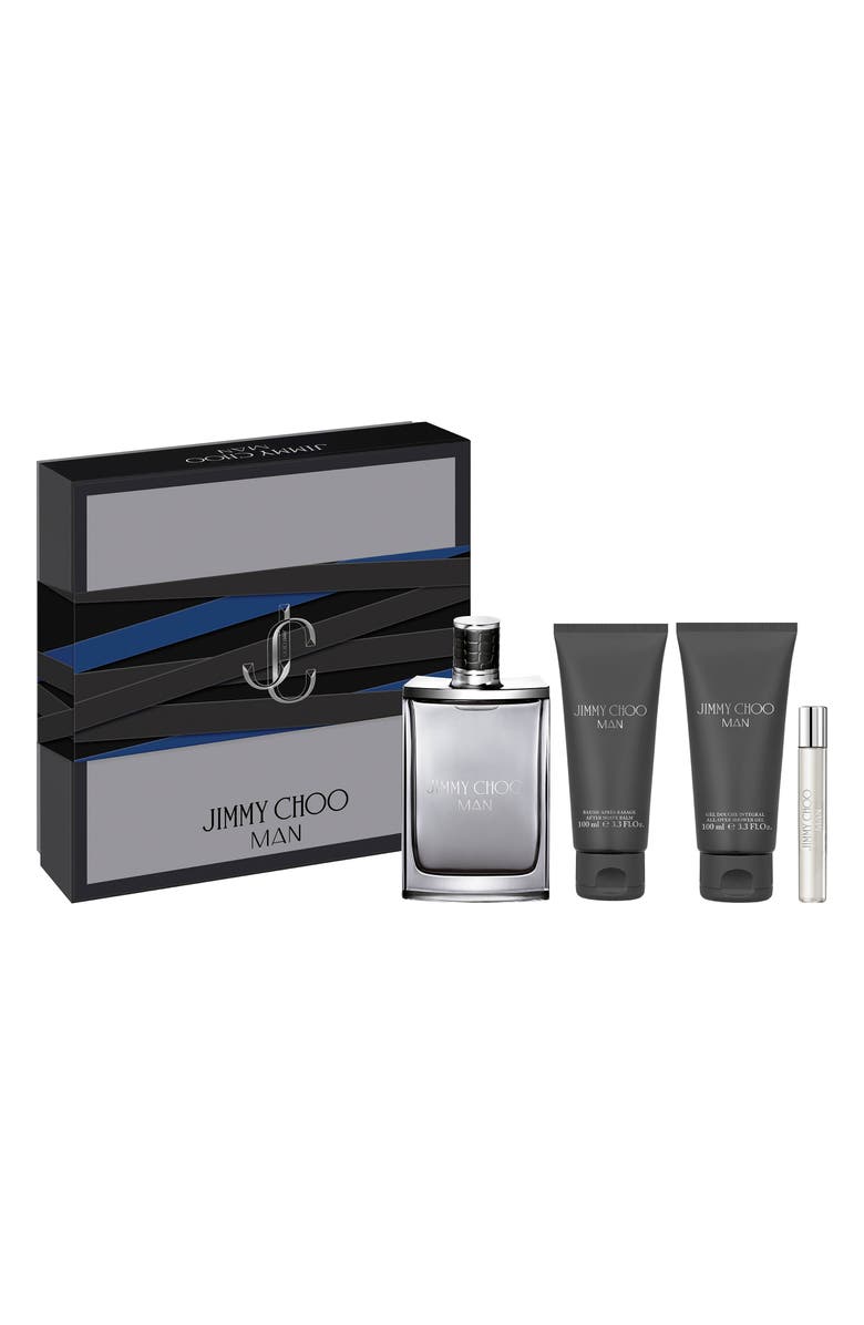 Jimmy Choo MAN Eau de Toilette Fragrance Set $173 Value, Main, color, 