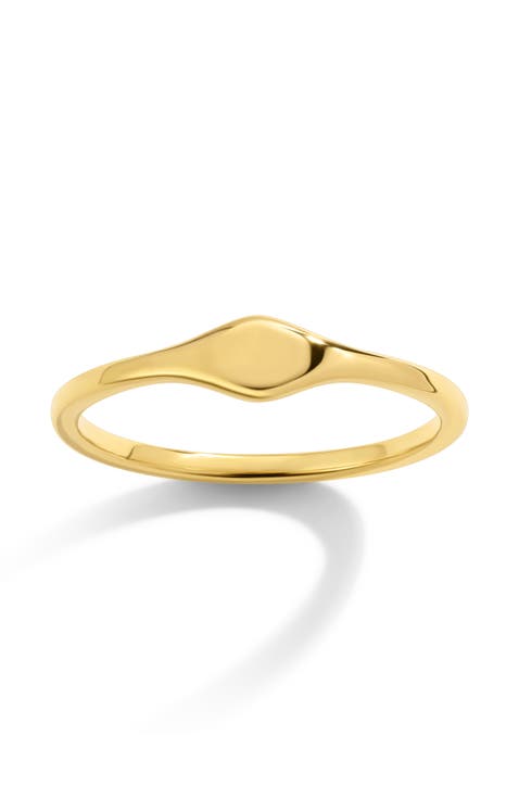 Micro Signet Ring