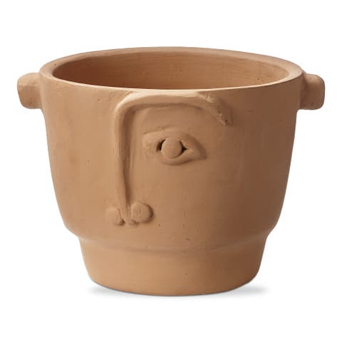 Vibrant Terracotta Planter for Summer Garden Decor