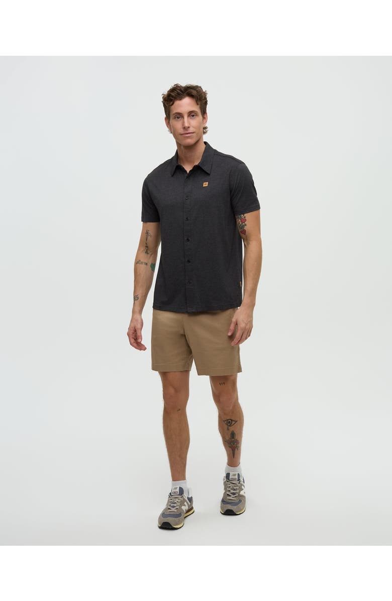 tentree Hawthorn Shirt, Alternate, color, Meteorite Black Heather