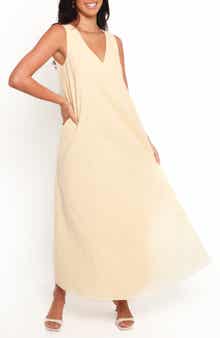 Petal & Pup Lia Sleeveless Cotton Maxi Dress