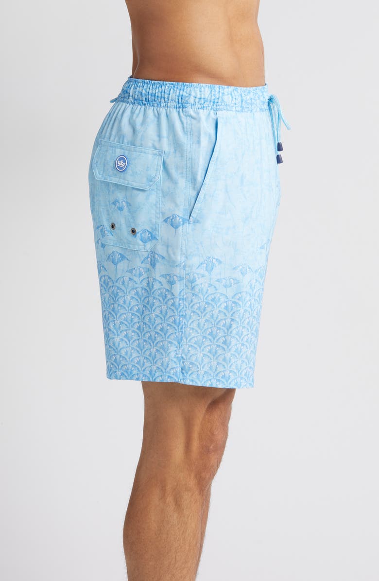 Peter Millar Stingray Scatter Swim Trunks, Alternate, color, 