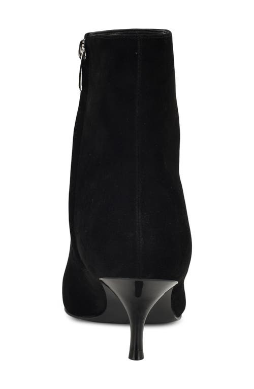 Nine West Hermena Kitten Heel Bootie In Black