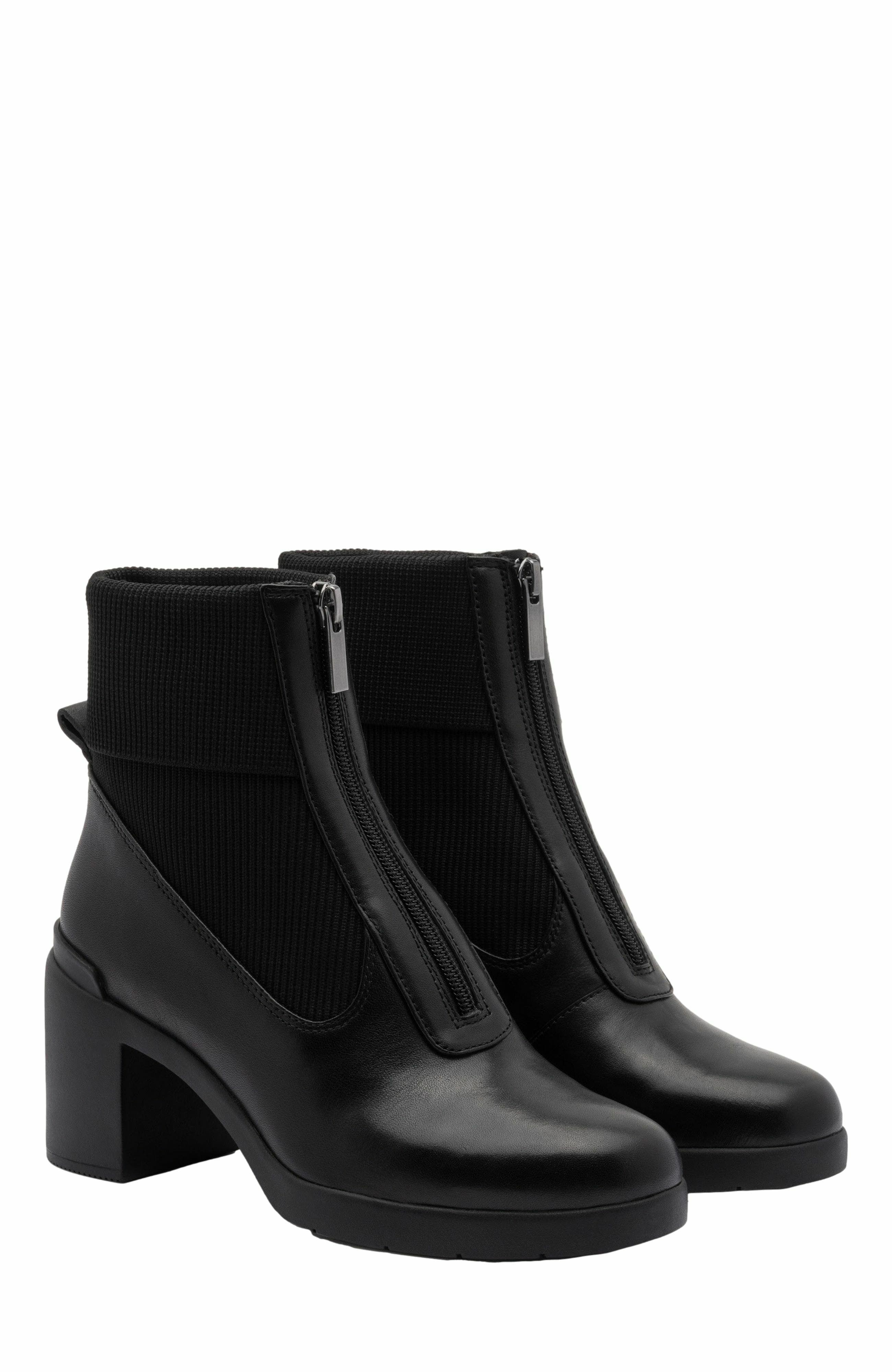 ABEO Metropolis Zip Boot, Alternate, color, Black - Regular