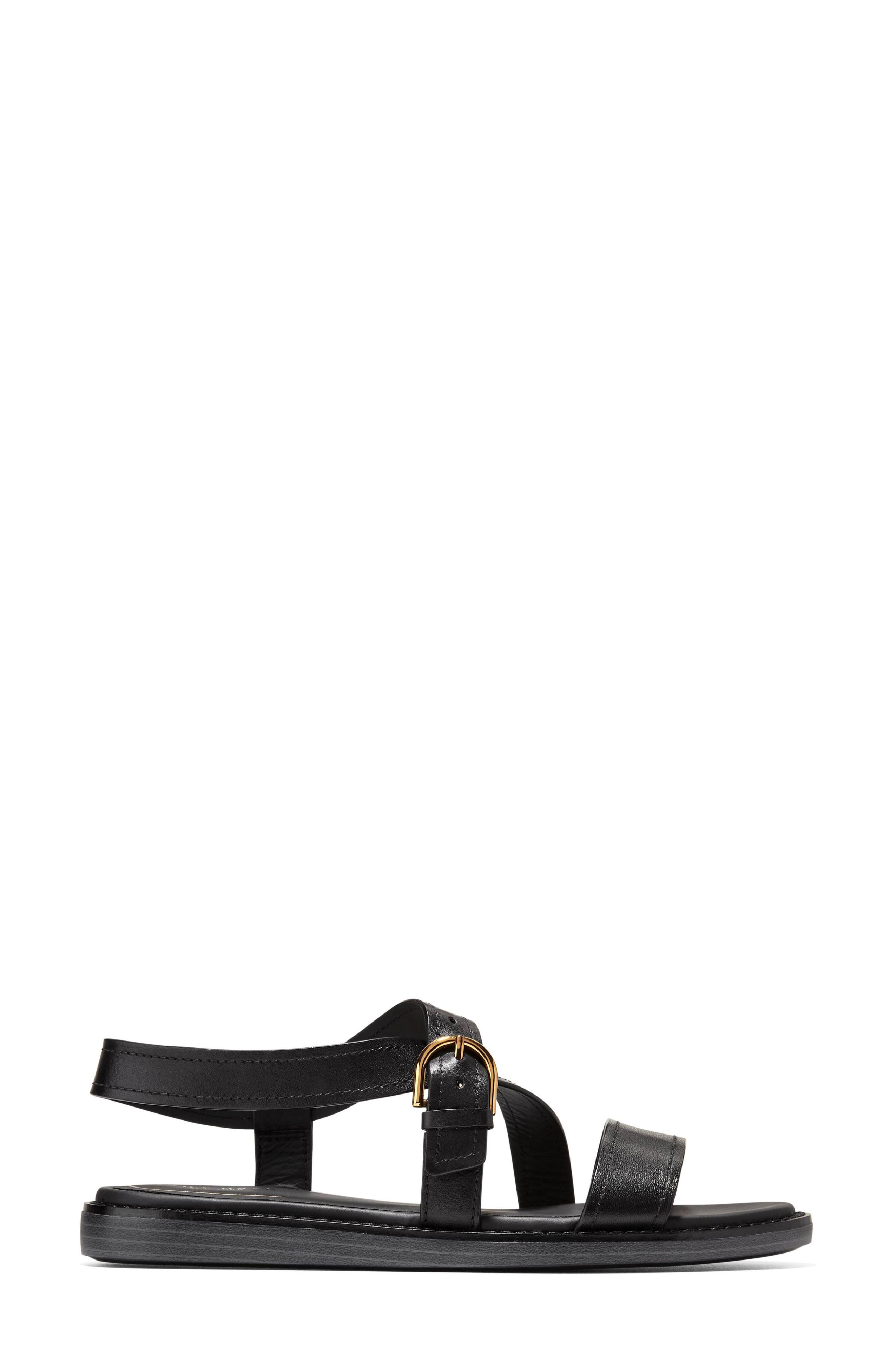 Cole Haan Kami Slingback Sandal, Alternate, color, Black Leather